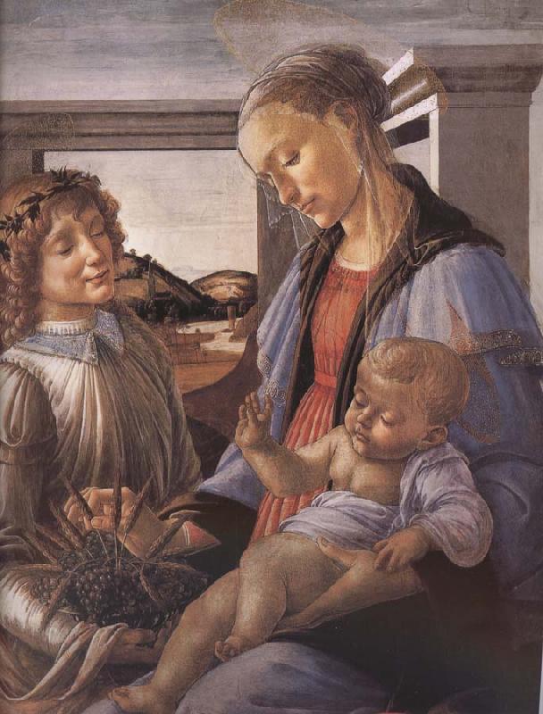 Sandro Botticelli Our Lady of the Son and the Angels France oil painting art